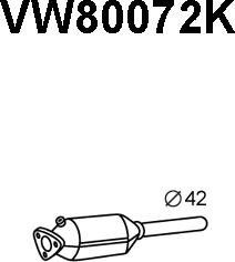 Veneporte VW80072K - Катализатор avtokuzovplus.com.ua