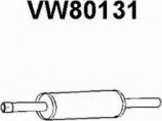 Veneporte VW80131 - Средний глушитель выхлопных газов avtokuzovplus.com.ua