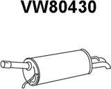 Veneporte VW80430 - Глушитель выхлопных газов, конечный avtokuzovplus.com.ua