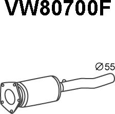 Veneporte VW80700F - Сажевый / частичный фильтр, система выхлопа ОГ avtokuzovplus.com.ua