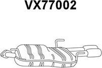 Veneporte VX77002 - Глушник вихлопних газів кінцевий autocars.com.ua
