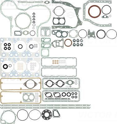 Victor Reinz 01-31220-06 - Комплект прокладок, двигун autocars.com.ua