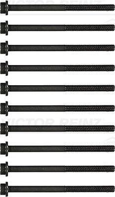 Victor Reinz 14-32207-01 - Комплект болтів головки циліндрів autocars.com.ua