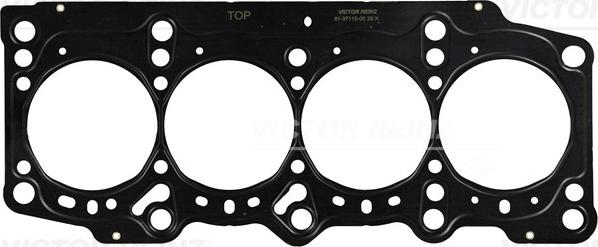 Victor Reinz 613711000 - Прокладка, головка циліндра autocars.com.ua