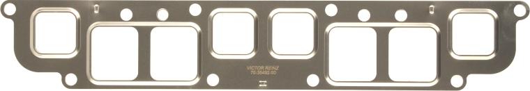 Victor Reinz 713549200 - Прокладка, впускний / випускний колектор autocars.com.ua