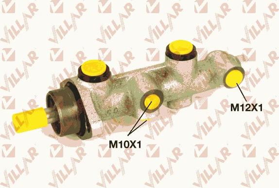 Villar 621.2593 - Головний гальмівний циліндр autocars.com.ua