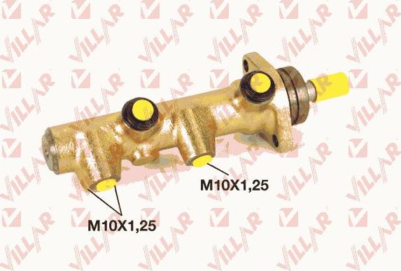 Villar 621.2845 - Головний гальмівний циліндр autocars.com.ua