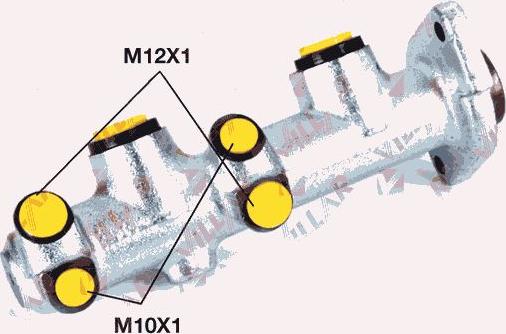 Villar 621.3042 - Головний гальмівний циліндр autocars.com.ua