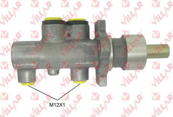 Villar 621.B616 - Головний гальмівний циліндр autocars.com.ua