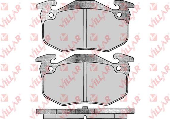 Villar 626.0307 - Тормозные колодки, дисковые, комплект autodnr.net