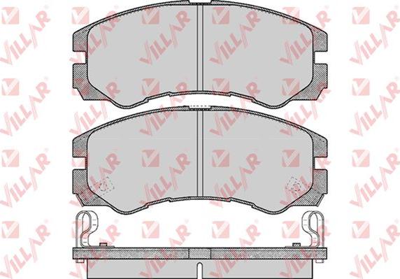 Villar 626.0565 - Гальмівні колодки, дискові гальма autocars.com.ua