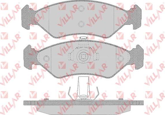 Blue Print ADM54239 - Гальмівні колодки, дискові гальма autocars.com.ua