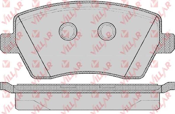 VEMA 838050 - Гальмівні колодки, дискові гальма autocars.com.ua