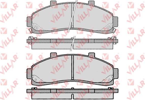 Japanparts J PA-382AF - Тормозные колодки, дисковые, комплект avtokuzovplus.com.ua