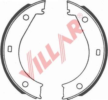 Villar 629.0731 - Комплект гальм, ручник, парковка autocars.com.ua