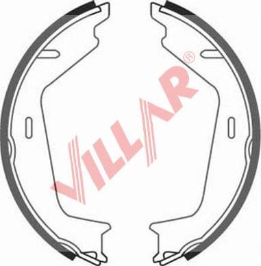 Villar 629.0830 - Комплект тормозов, ручник, парковка autodnr.net
