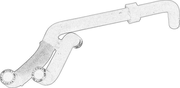 VAG 038121086F - Шланг радіатора autocars.com.ua