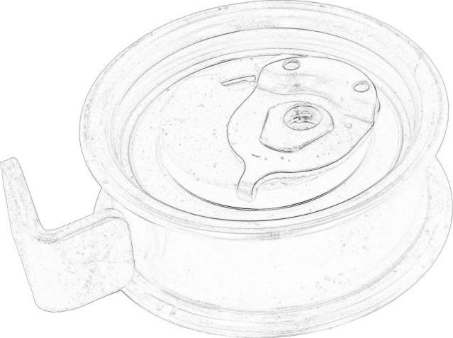 VAG 04L 109 243S - Натяжна ролик, ремінь ГРМ autocars.com.ua