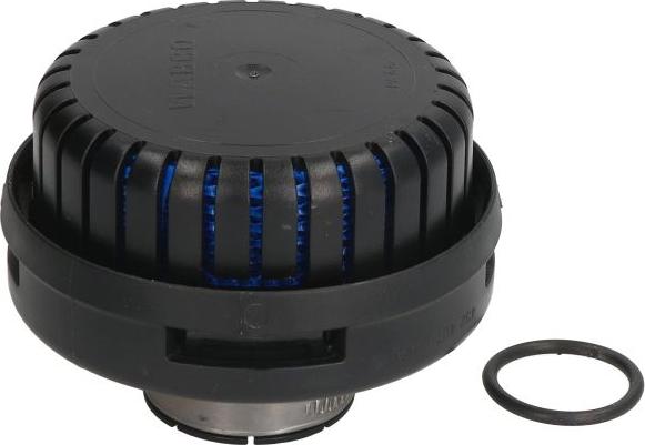 WABCO 4324070120 - Глушник шуму, пневматична система autocars.com.ua