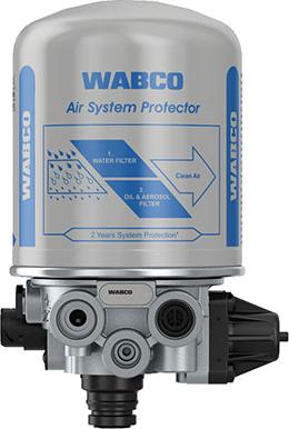 WABCO 4324107350 - Осушувач повітря, пневматична система autocars.com.ua