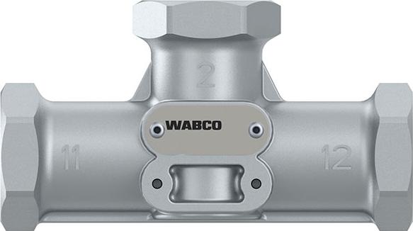 WABCO 434 500 003 0 - Клапан, регулювання протиугінний пристрій autocars.com.ua