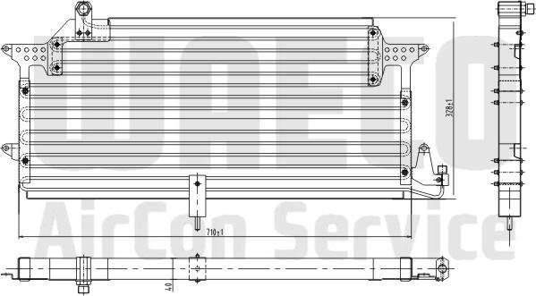 Waeco 8880400035 - Конденсатор, кондиціонер autocars.com.ua