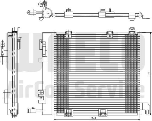 Waeco 8880400158 - Конденсатор, кондиціонер autocars.com.ua