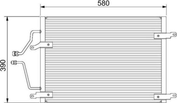 Waeco 8880400184 - Конденсатор, кондиціонер autocars.com.ua