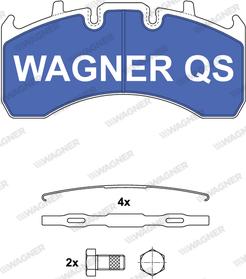 Wagner 2916904950 - Гальмівні колодки, дискові гальма autocars.com.ua