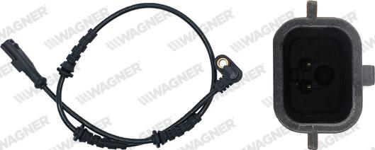 Wagner ABS00050 - Датчик ABS, частота обертання колеса autocars.com.ua