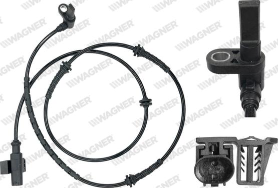 Wagner ABS00155 - Датчик ABS, частота обертання колеса autocars.com.ua
