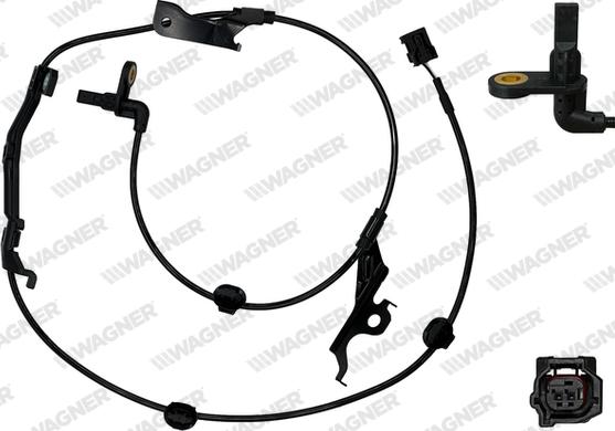 Wagner ABS00243 - Датчик ABS, частота обертання колеса autocars.com.ua