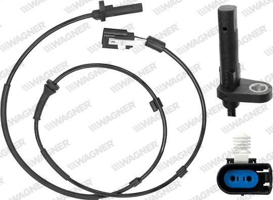 Wagner ABS00273 - Датчик ABS, частота обертання колеса autocars.com.ua