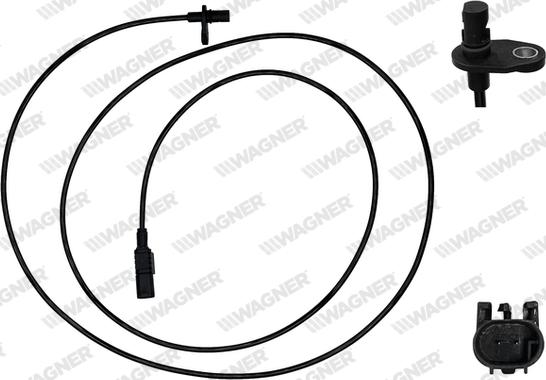 Wagner ABS00314 - Датчик ABS, частота обертання колеса autocars.com.ua