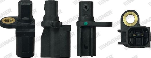 Wagner ABS00315 - Датчик ABS, частота обертання колеса autocars.com.ua