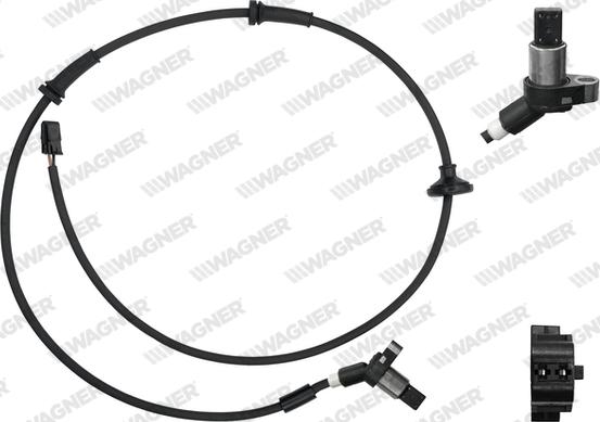 Wagner ABS00357 - Датчик ABS, частота обертання колеса autocars.com.ua