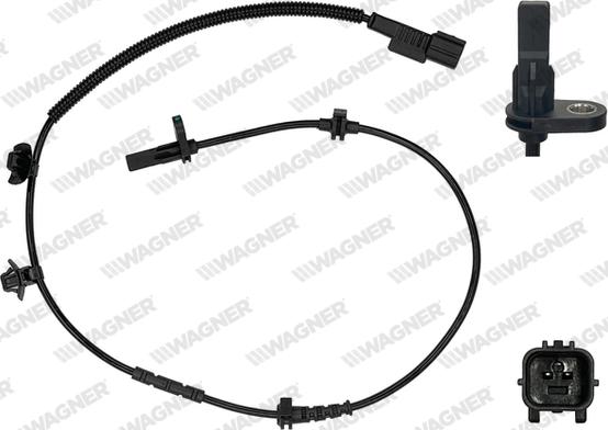 Wagner ABS00472 - Датчик ABS, частота обертання колеса autocars.com.ua