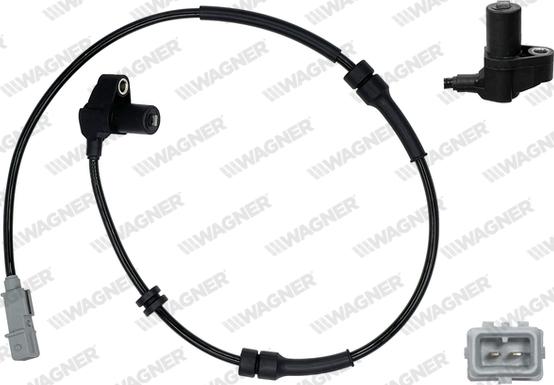 Wagner ABS00584 - Датчик ABS, частота обертання колеса autocars.com.ua