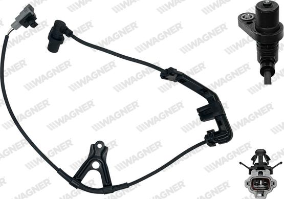 Wagner ABS00658 - Датчик ABS, частота обертання колеса autocars.com.ua