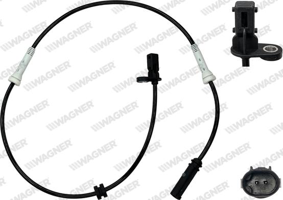 Wagner ABS00762 - Датчик ABS, частота обертання колеса autocars.com.ua