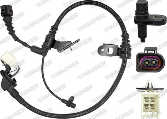 Wagner ABS00806 - Датчик ABS, частота обертання колеса autocars.com.ua