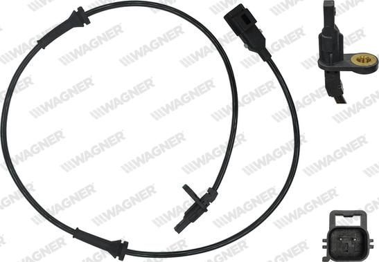 Wagner ABS00941 - Датчик ABS, частота обертання колеса autocars.com.ua