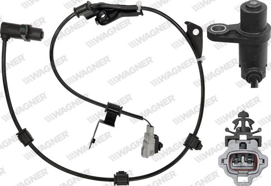 Wagner ABS00974 - Датчик ABS, частота обертання колеса autocars.com.ua