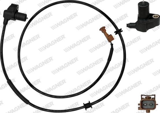 Wagner ABS01116 - Датчик ABS, частота обертання колеса autocars.com.ua