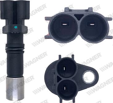 Wagner CRS00030 - Датчик імпульсів, колінчастий вал autocars.com.ua
