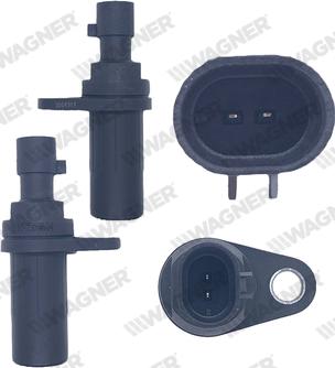 Wagner CRS00042 - Датчик імпульсів, колінчастий вал autocars.com.ua