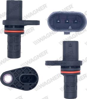 Wagner CRS00061 - Датчик імпульсів, колінчастий вал autocars.com.ua