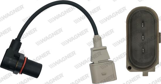 Wagner CRS00080 - Датчик імпульсів, колінчастий вал autocars.com.ua