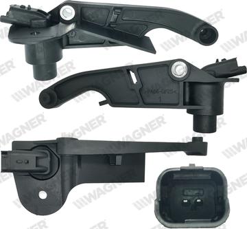 Wagner CRS00104 - Датчик імпульсів, колінчастий вал autocars.com.ua