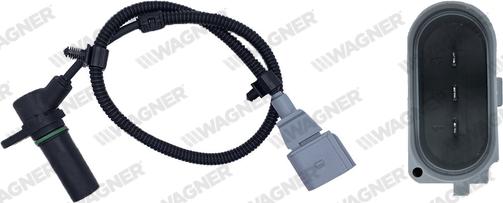 Wagner CRS00131 - Датчик імпульсів, колінчастий вал autocars.com.ua